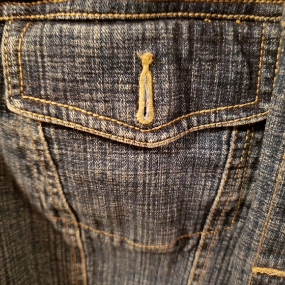 RELATIVITY Women's Jean Jacket Sz 1X - Picture 3 of 4